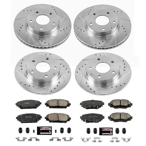 2014-2016 Mazda 3 Disc Brake Kit - Front and Rear (Powerstop)