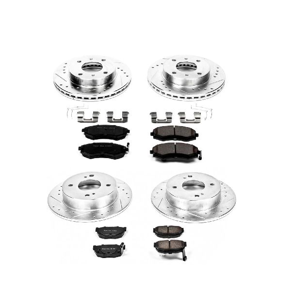 1996-1998 Nissan 240SX Disc Brake Kit - Front and Rear (Powerstop)