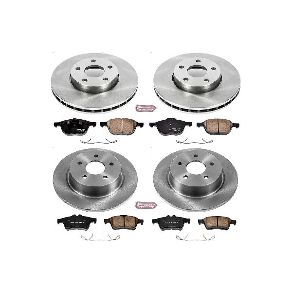 2013-2018 Ford C-Max Disc Brake Kit - Front and Rear (Powerstop)