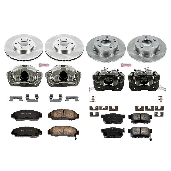 2004-2008 Acura TSX Disc Brake Kit - Front and Rear (Powerstop)