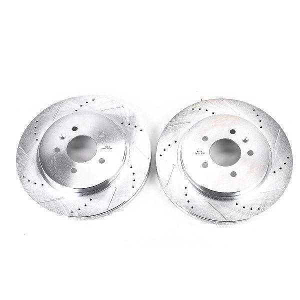 2005-2011 Cadillac STS Disc Brake Rotor Set - Rear (Powerstop)