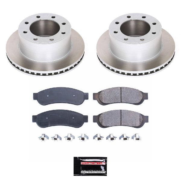 2010-2012 Ford F-350 Super Duty Disc Brake Kit - Rear (Powerstop)