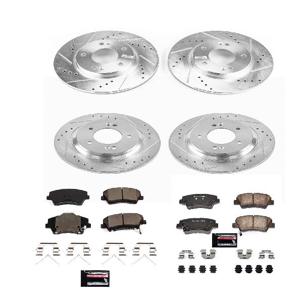2017-2022 Hyundai Ioniq Disc Brake Kit - Front and Rear (Powerstop)