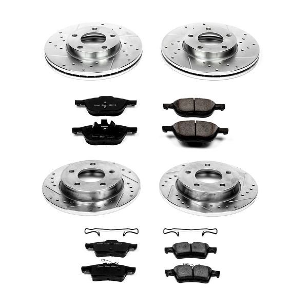 2006-2013 Mazda 3 Disc Brake Kit - Front and Rear (Powerstop)