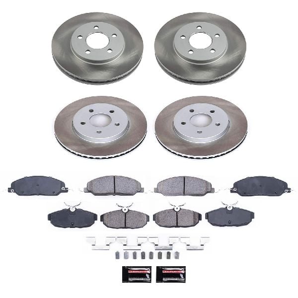 2005-2010 Ford Mustang Disc Brake Kit - Front and Rear (Powerstop)