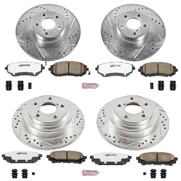 2004-2008 Subaru Forester Disc Brake Kit - Front and Rear (Powerstop)