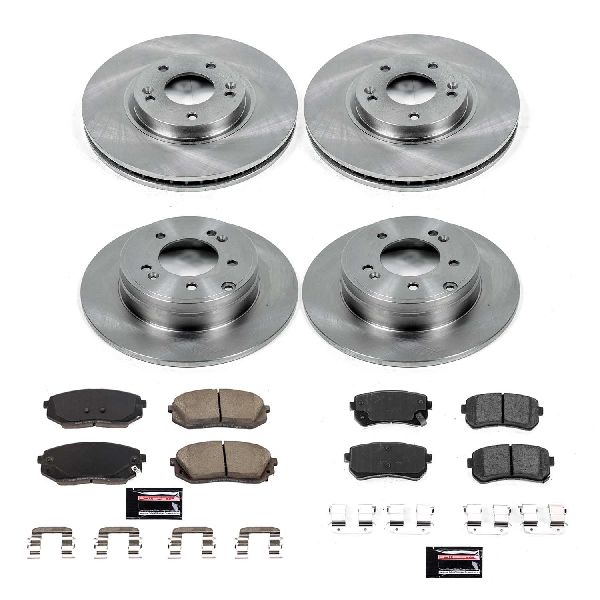 2017 Kia Optima Disc Brake Kit - Front and Rear (Powerstop)