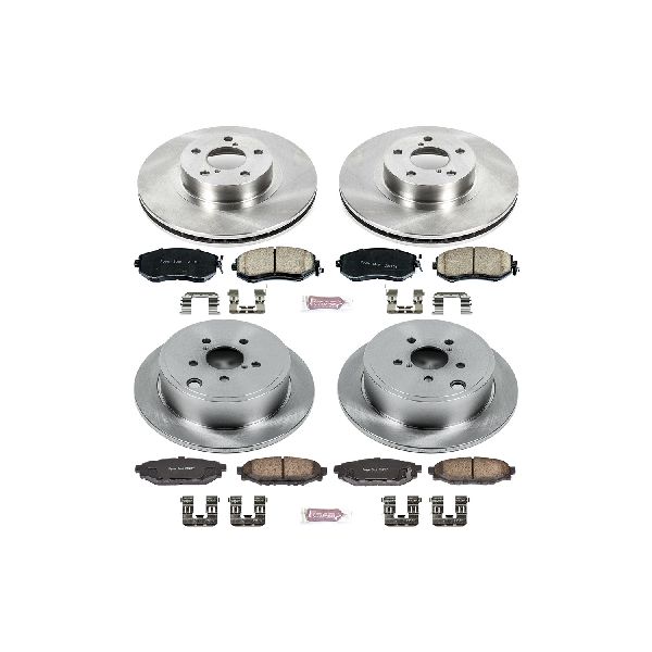 2013-2016 Subaru BRZ Disc Brake Kit - Front and Rear (Powerstop)