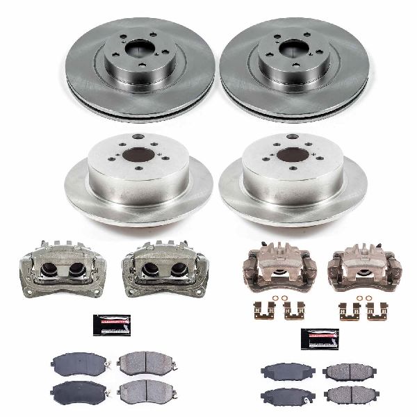 2014-2018 Subaru Forester Disc Brake Kit - Front and Rear (Powerstop)