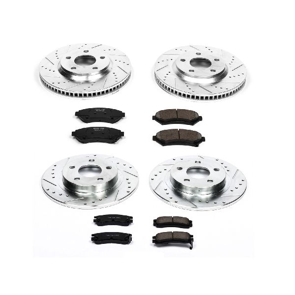 2003-2005 Buick Park Avenue Disc Brake Kit - Front and Rear (Powerstop)