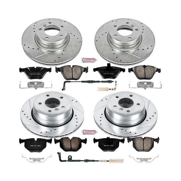 2010 BMW 528i Disc Brake Kit - Front and Rear (Powerstop)