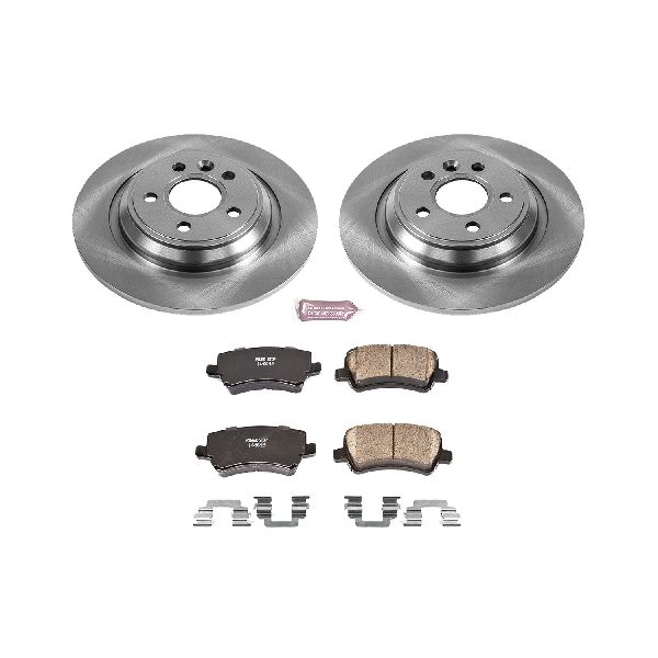 2007-2016 Volvo S80 Disc Brake Kit - Rear (Powerstop)