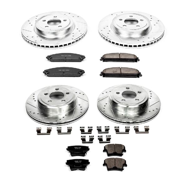 2005-2008 Dodge Magnum Disc Brake Kit - Front and Rear (Powerstop)