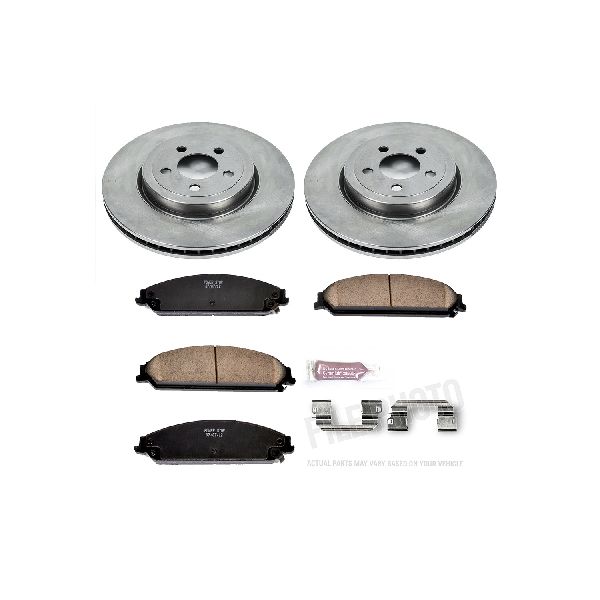 2005-2008 Dodge Magnum Disc Brake Kit - Front (Powerstop)
