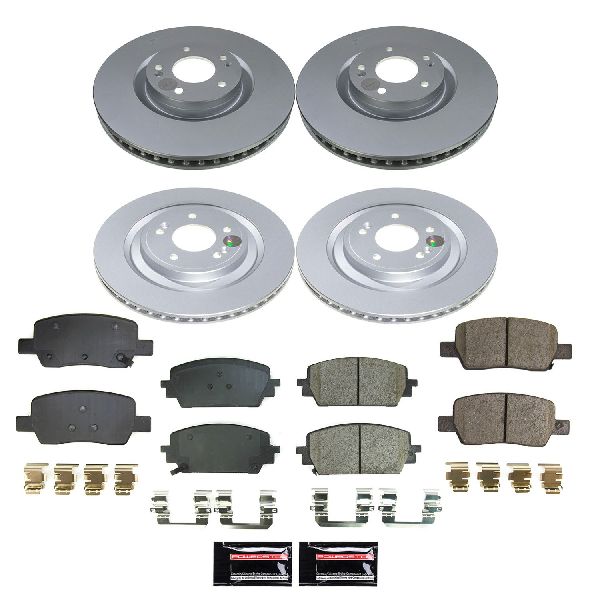 2021-2023 Kia Sorento Disc Brake Kit - Front and Rear (Powerstop)