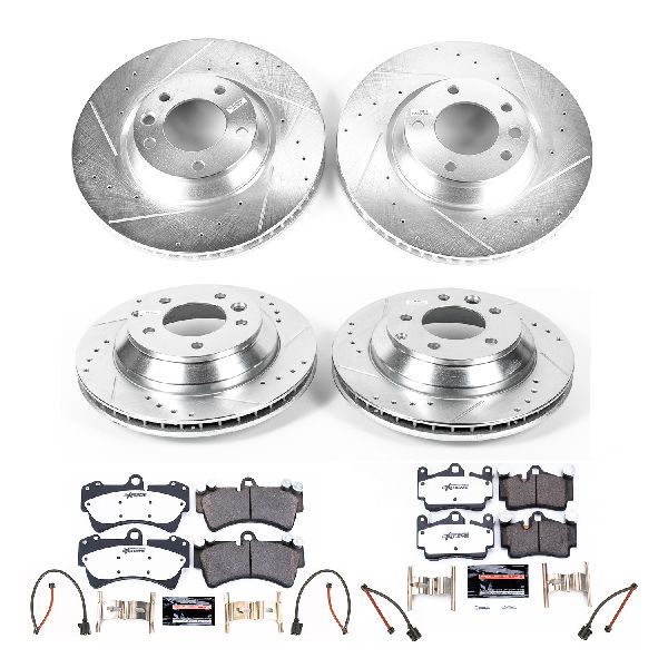 2007-2015 Audi Q7 Disc Brake Kit - Front and Rear (Powerstop)