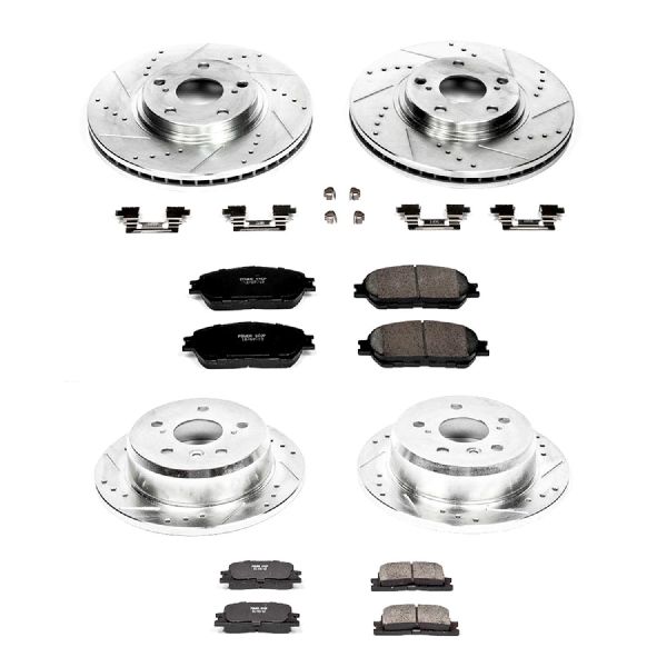 2002-2003 Lexus ES300 Disc Brake Kit - Front and Rear (Powerstop)