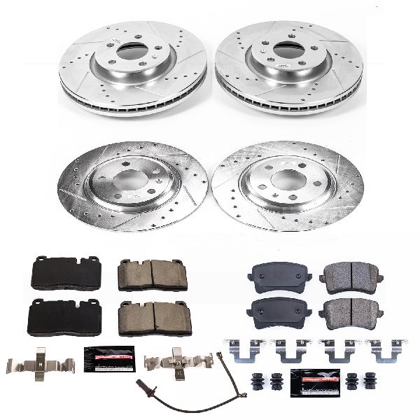 2013 Audi Q5 Disc Brake Kit - Front and Rear (Powerstop)