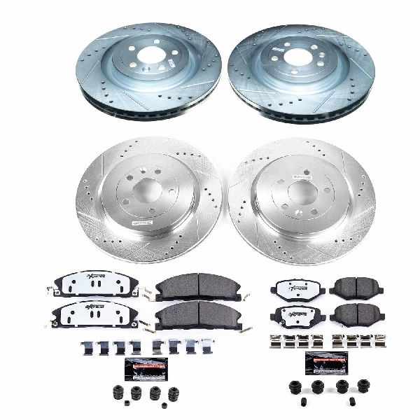 2013-2019 Ford Flex Disc Brake Kit - Front and Rear (Powerstop)