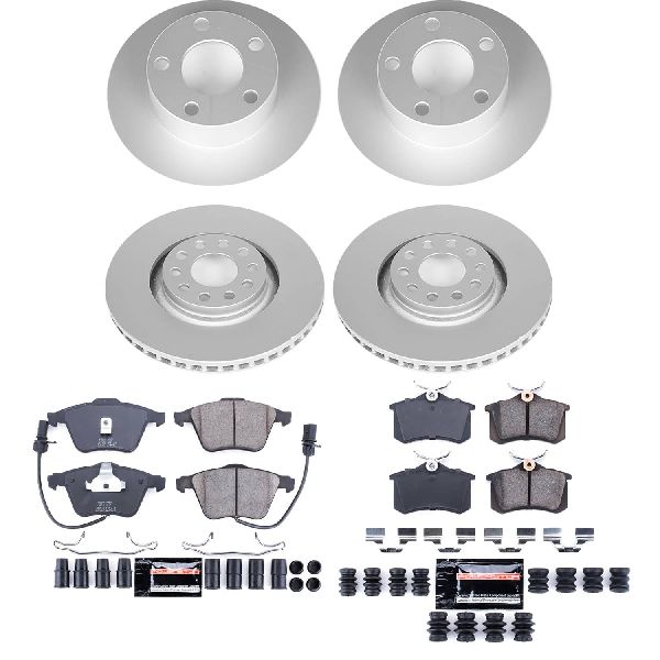 2002-2004 Audi A6 Disc Brake Kit - Front and Rear (Powerstop)