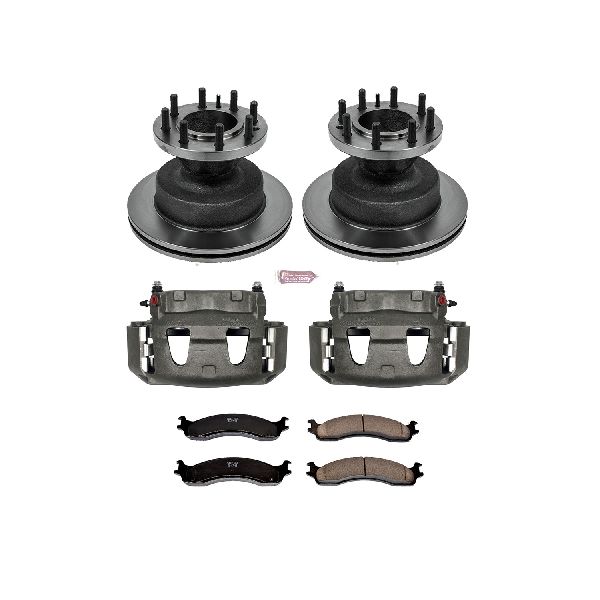 1995-1998 Ford E-350 Econoline Disc Brake Kit - Front (Powerstop)