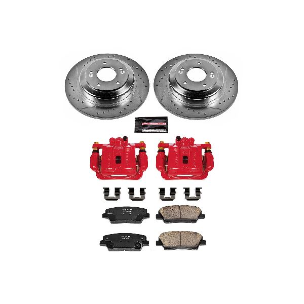 2010-2016 Hyundai Genesis Coupe Disc Brake Kit - Rear (Powerstop)