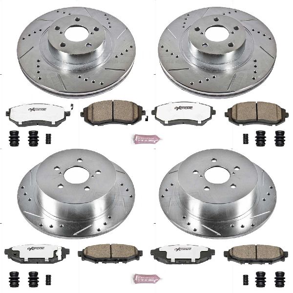 2006-2009 Subaru Legacy Disc Brake Kit - Front and Rear (Powerstop)