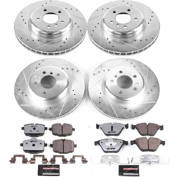 2012-2018 BMW 640i Disc Brake Kit - Front and Rear (Powerstop)