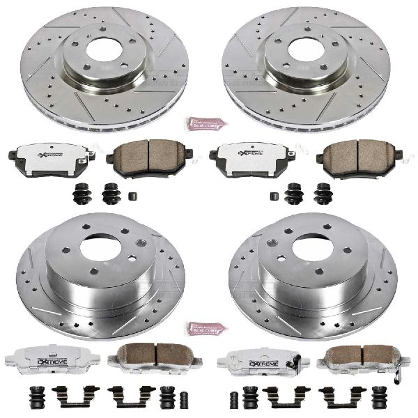 2007-2008 Nissan Maxima Disc Brake Kit - Front and Rear (Powerstop)