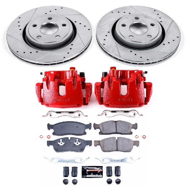 2013-2015 Jeep Grand Cherokee Disc Brake Kit - Front (Powerstop)