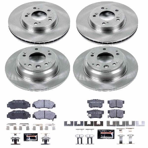1995-1998 Honda Odyssey Disc Brake Kit - Front and Rear (Powerstop)