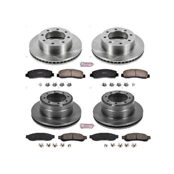 2011 Ford F-350 Super Duty Disc Brake Kit - Front and Rear (Powerstop)