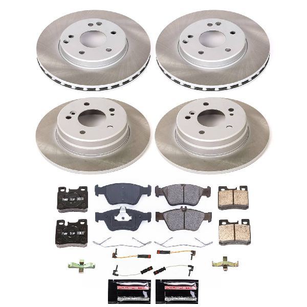 1996-2000 Mercedes-Benz C280 Disc Brake Kit - Front and Rear (Powerstop)