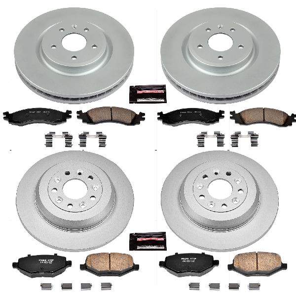 2010 Ford Taurus Disc Brake Kit - Front and Rear (Powerstop)