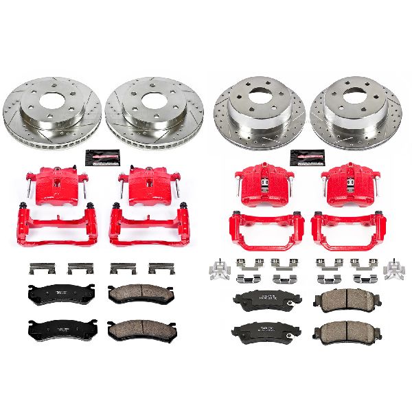 2003-2005 Chevrolet Astro Disc Brake Kit - Front and Rear (Powerstop)