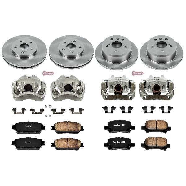 2004-2008 Toyota Solara Disc Brake Kit - Front and Rear (Powerstop)
