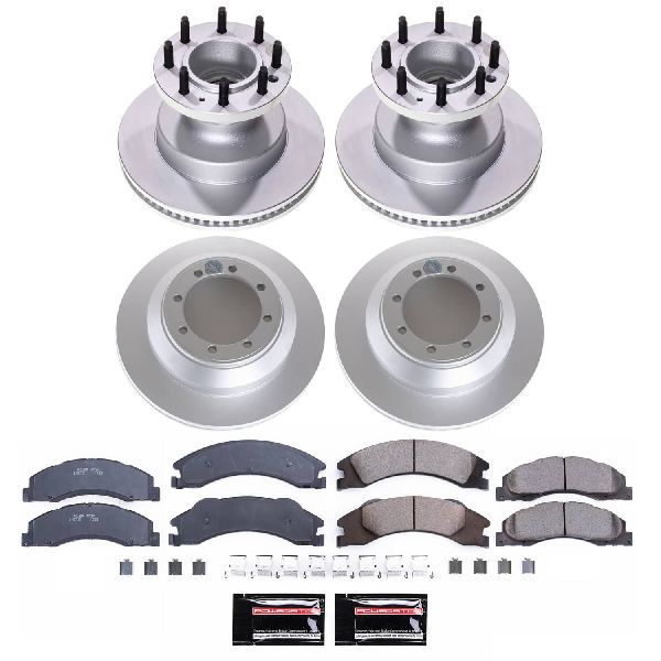 2008-2025 Ford E-350 Super Duty Disc Brake Kit - Front and Rear (Powerstop)