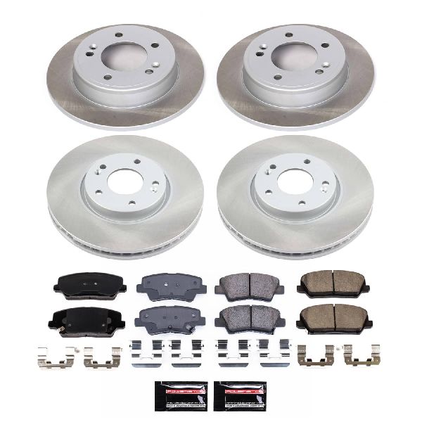 2017 Hyundai Veloster Disc Brake Kit - Front and Rear (Powerstop)