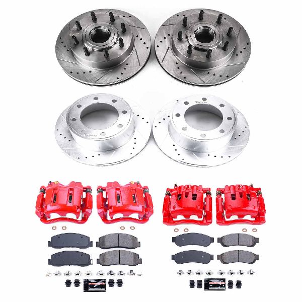 2010-2011 Ford F-350 Super Duty Disc Brake Kit - Front and Rear (Powerstop)