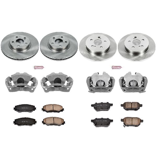2009-2010 Pontiac Vibe Disc Brake Kit - Front and Rear (Powerstop)