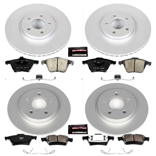 2004-2005 Volvo S40 Disc Brake Kit - Front and Rear (Powerstop)