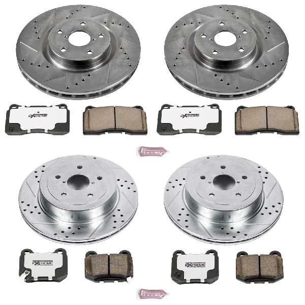 2005-2007 Subaru Impreza Disc Brake Kit - Front and Rear (Powerstop)