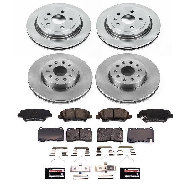 2019 Cadillac CTS Disc Brake Kit - Front and Rear (Powerstop)