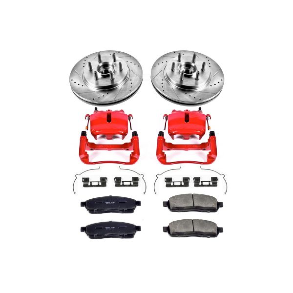 2006-2008 Lincoln Mark LT Disc Brake Kit - Front (Powerstop)