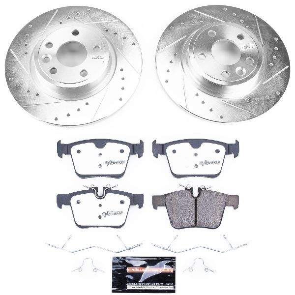 2018-2019 Jaguar E-Pace Disc Brake Kit - Rear (Powerstop)