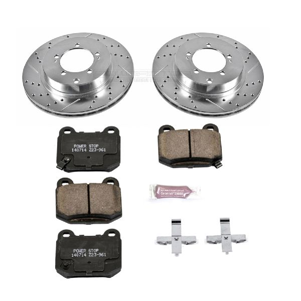 2003-2006 Mitsubishi Lancer Disc Brake Kit - Rear (Powerstop)