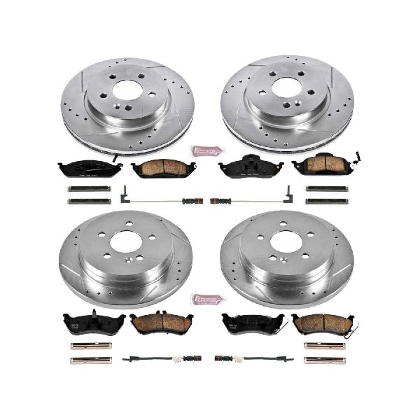 2003-2005 Mercedes-Benz ML350 Disc Brake Kit - Front and Rear (Powerstop)