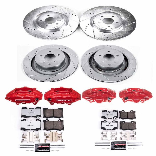 2008-2013 INFINITI G37 Disc Brake Kit - Front and Rear (Powerstop)