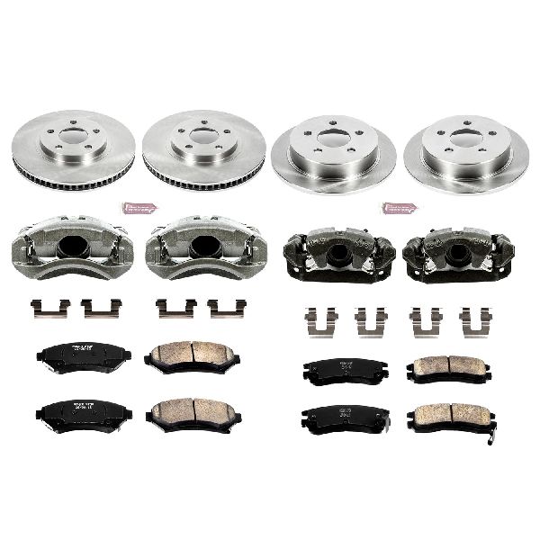 2000-2005 Chevrolet Monte Carlo Disc Brake Kit - Front and Rear (Powerstop)
