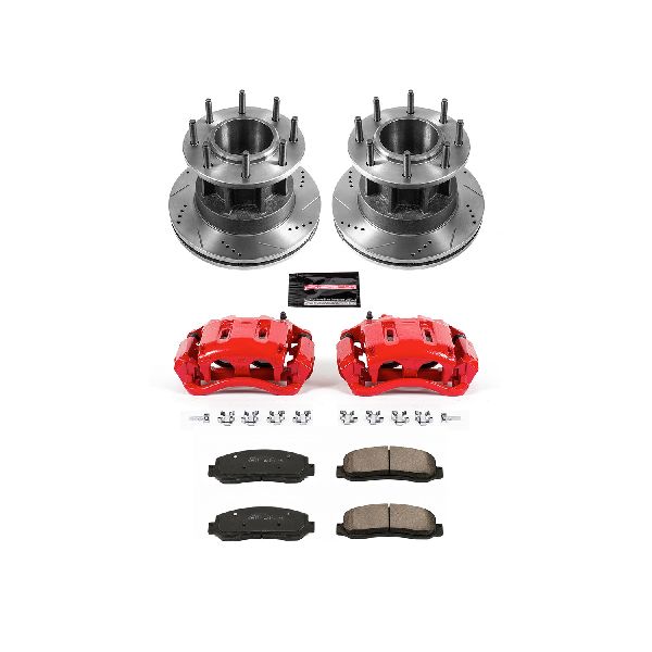 2005-2007 Ford F-350 Super Duty Disc Brake Kit - Front (Powerstop)